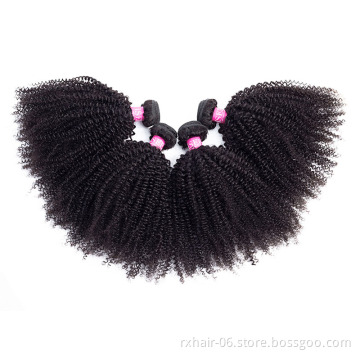 Fast Selling Hot Product In South Africa, Top Feeling Raw Indian Bulk Afro Kinky Curly Hair Products From China